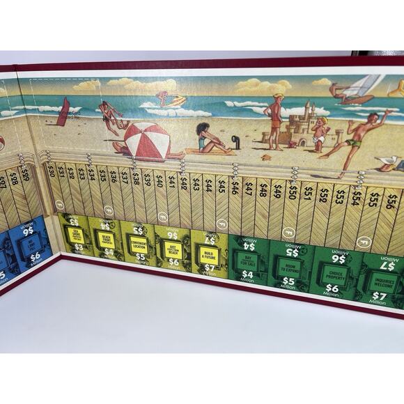 "Advance To Boardwalk" Board Game Parker Brothers 1985 Vintage 100% Complete - Picture 10 of 16